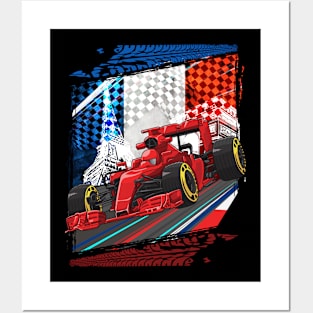 Maillot France Flag Grand Prix Formula French Grand Prix Posters and Art